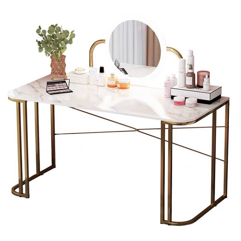 Alora Dressing table with LED Mirror and marble veins
