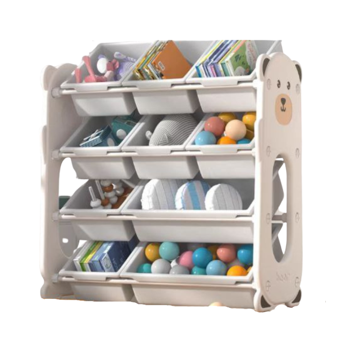 Beary Large Kids Storage Toy Organiser Rack
