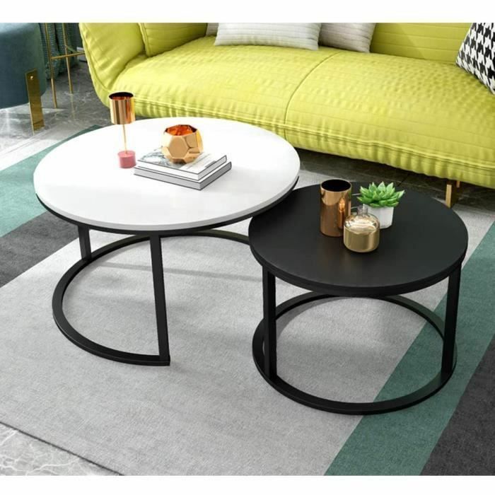 Menith Mono Twin Nesting Coffee Table