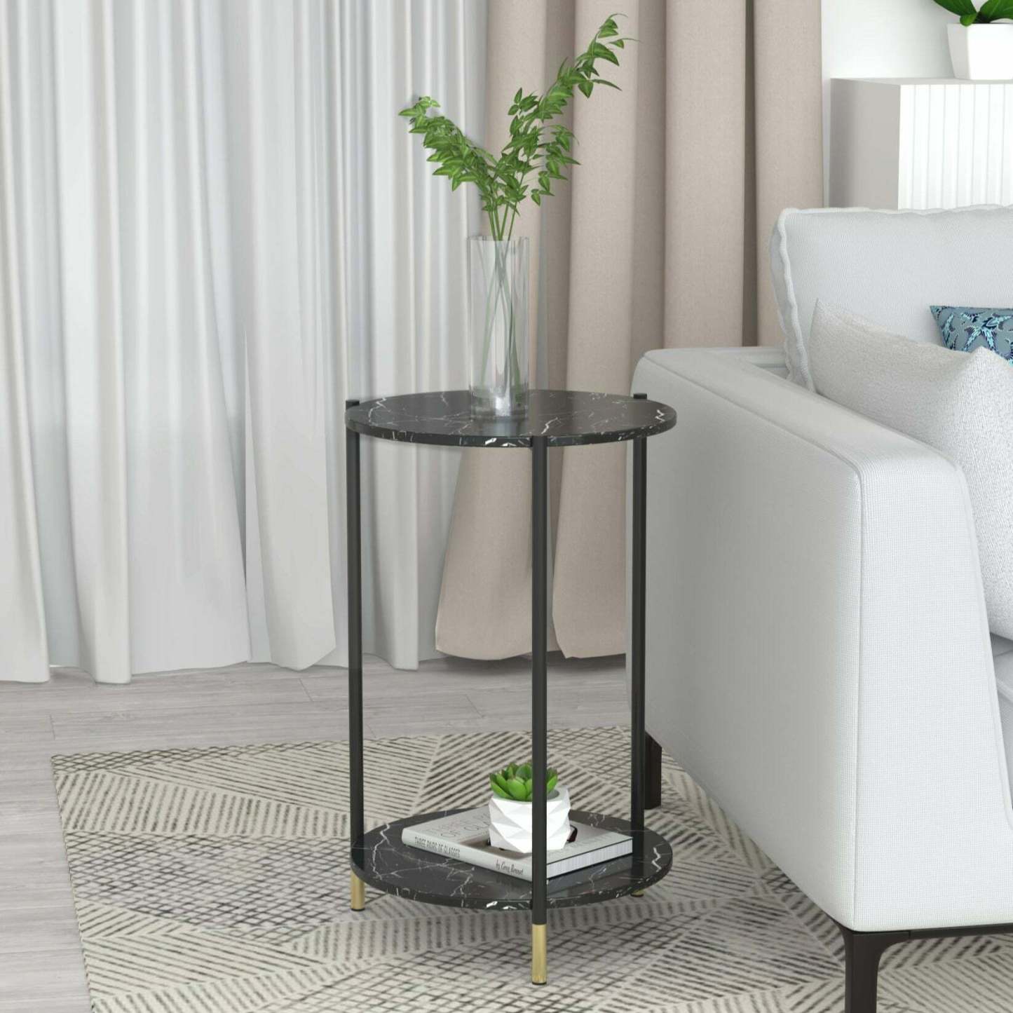 Leryn Stone slab coffee table