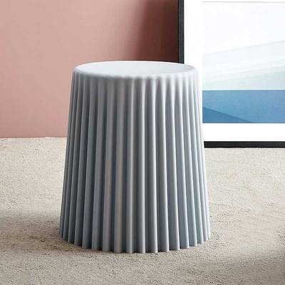 Pleated cupcake stackable stools