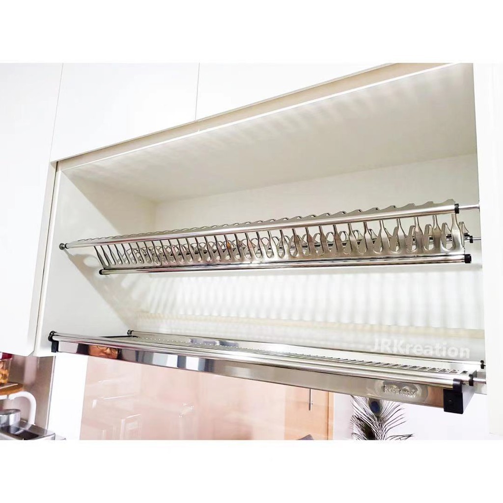 ◣5 years warranty◥ Kitchen cabinet SUS304 Stainless steel dish rack Furniture / BTO / HOME/ REVAMP