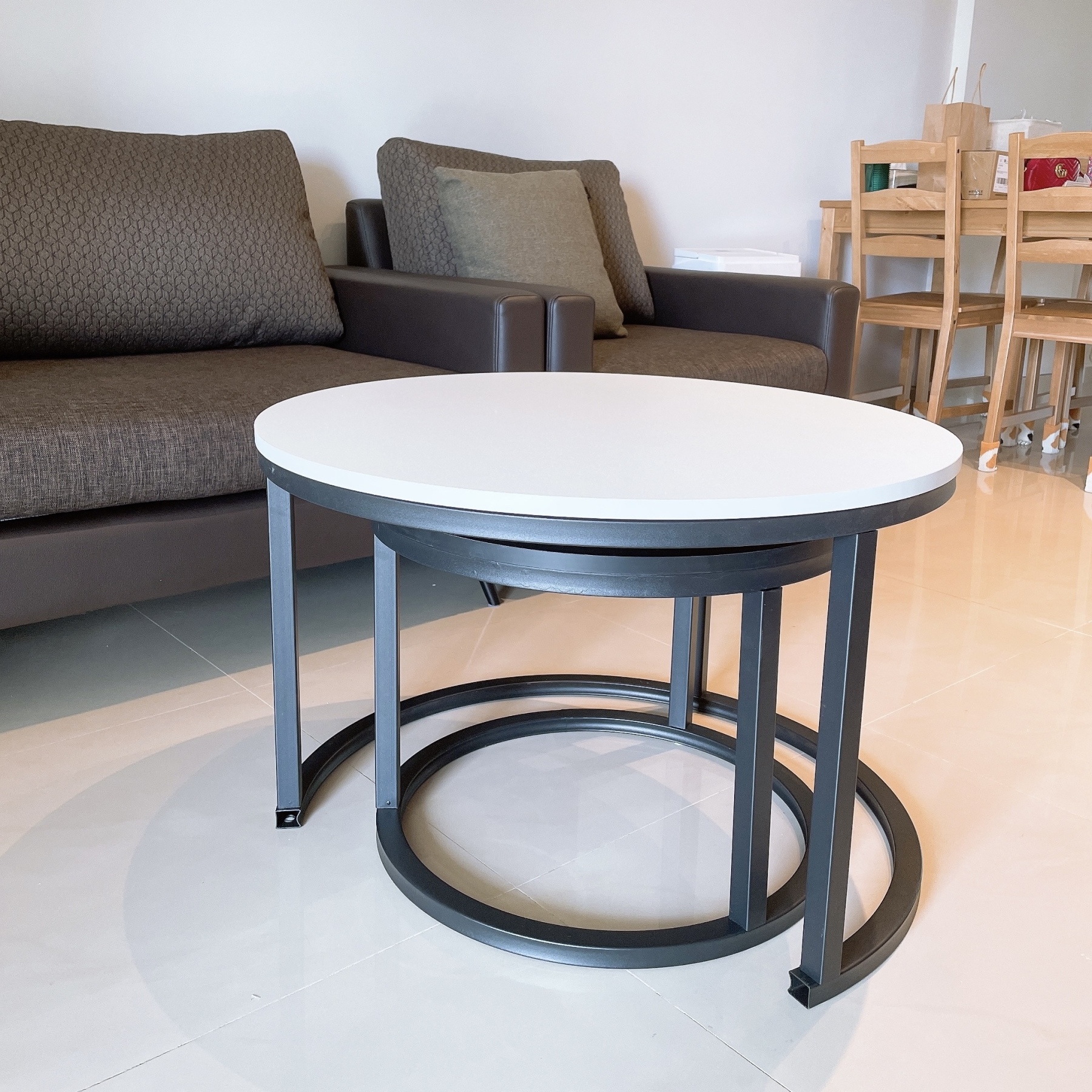 Menith Mono Twin Nesting Coffee Table