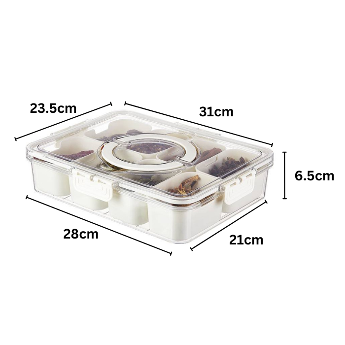 Fridge Organiser / Food Compartment storage box for Refrigerator / Container