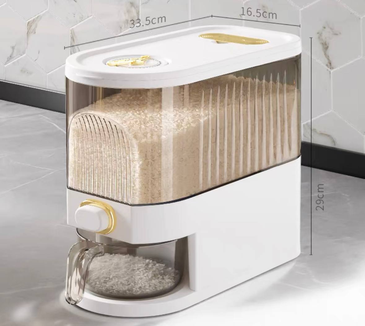 Minimalist living Rice dispenser