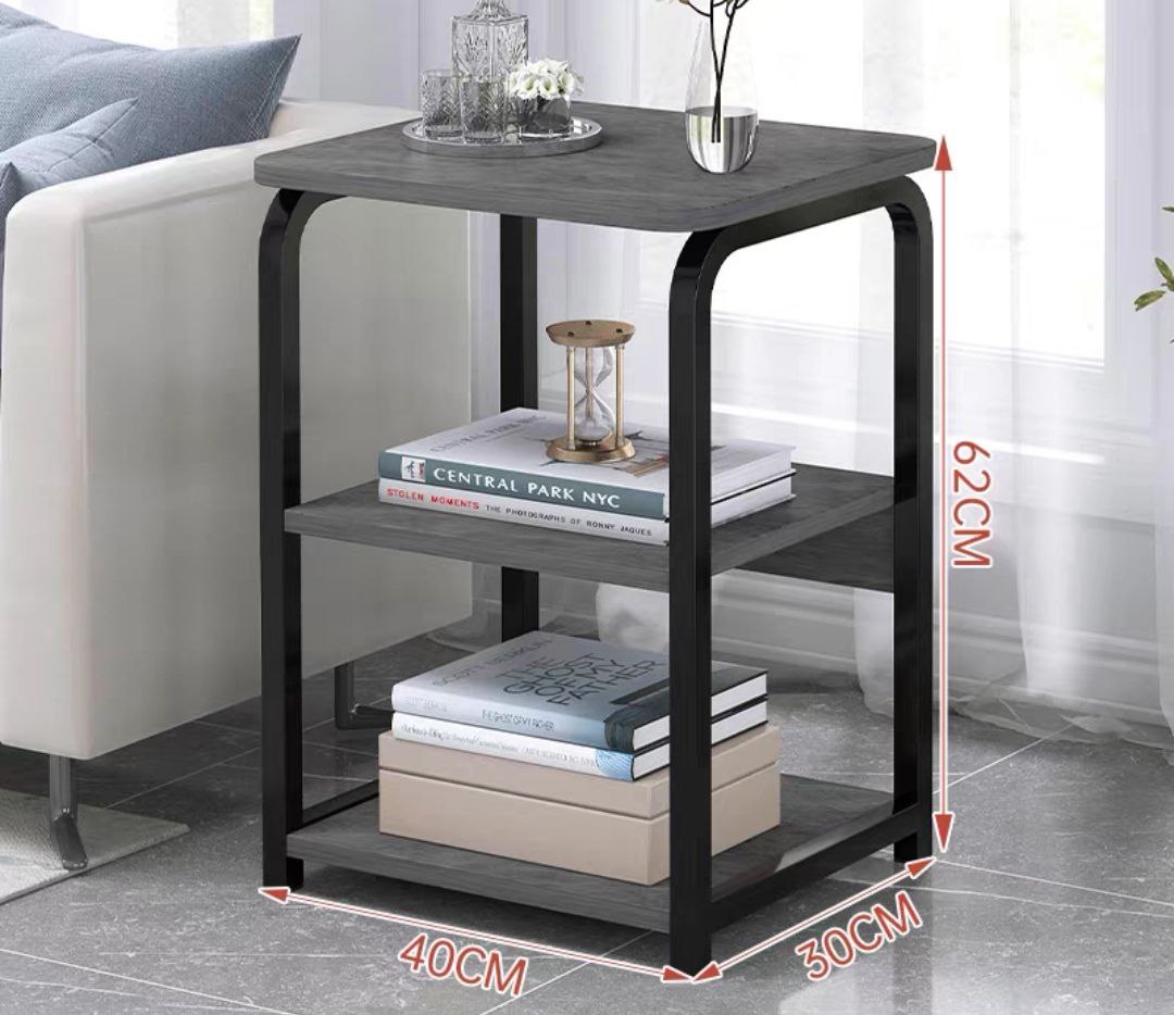 Everly Wood Coffee Table with marble design