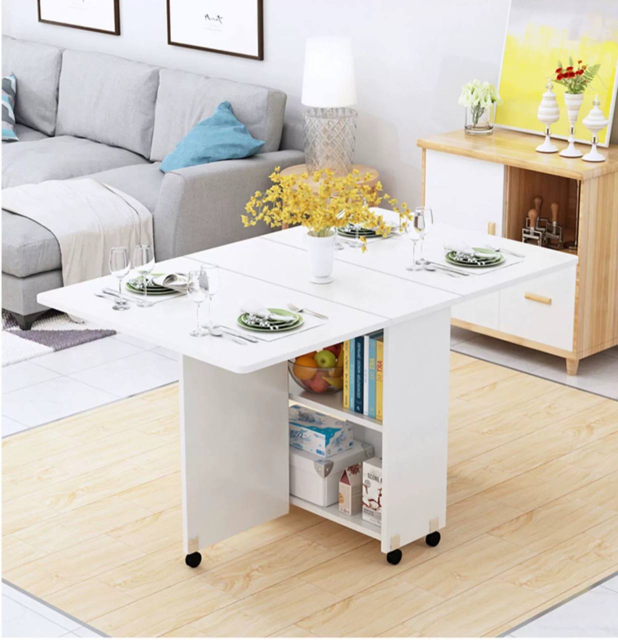 Kelsey Space-saving Foldable Dining Table