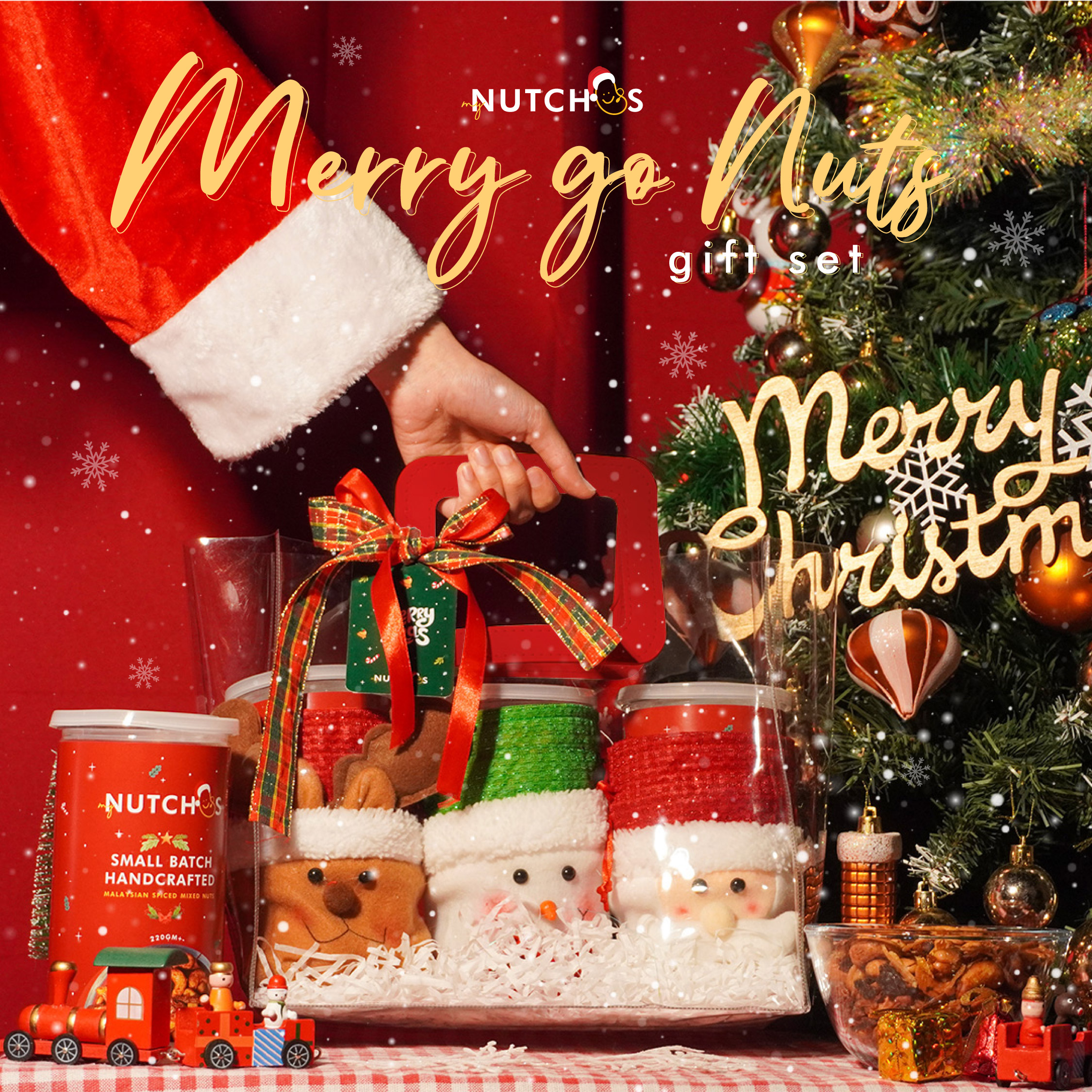 Merry go Nuts gift set