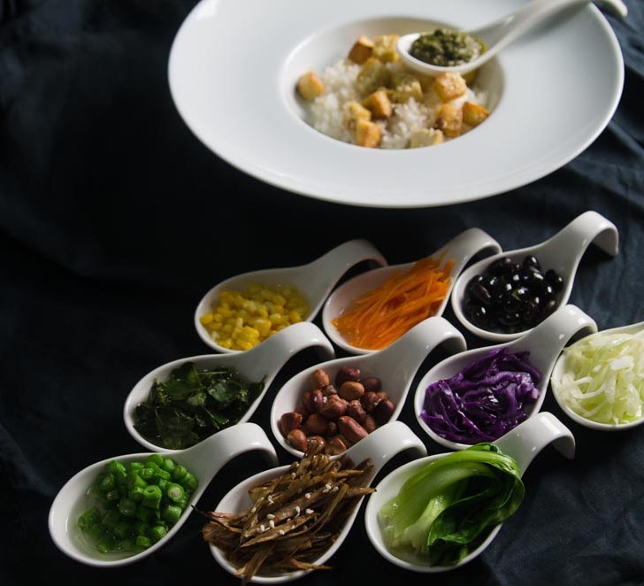 Hakka Lei Char ingredients
Hakka Imperial Kitchen 雷茶 
