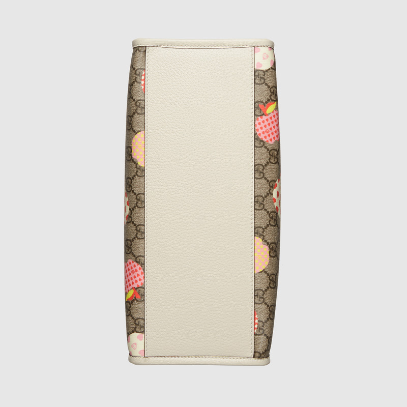 心苹果图案小号托特包