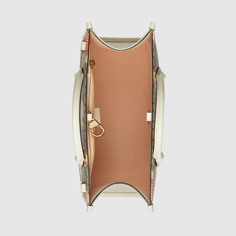 心苹果图案小号托特包