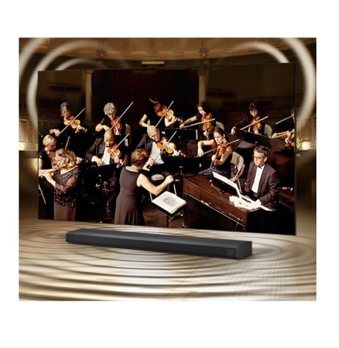 Q-Symphony: TV y barra de sonido orquestados en perfecta armonía