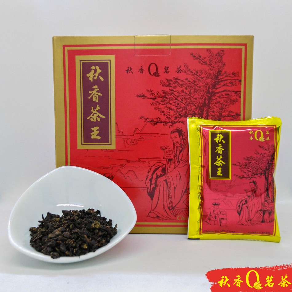 秋香茶王红庄 Qiu Xiang Tea King "Red pack"【36 pack x 10g】 |【 乌龙茶 Oolong tea 】 