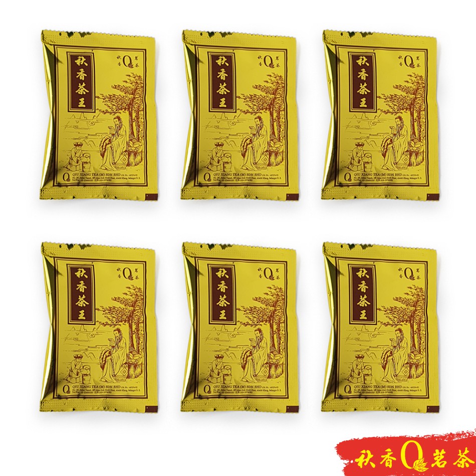 秋香茶王金庄 Qiu Xiang Tea King "Gold bag" 【6 packs x 12g/15g】 【Oolong tea
