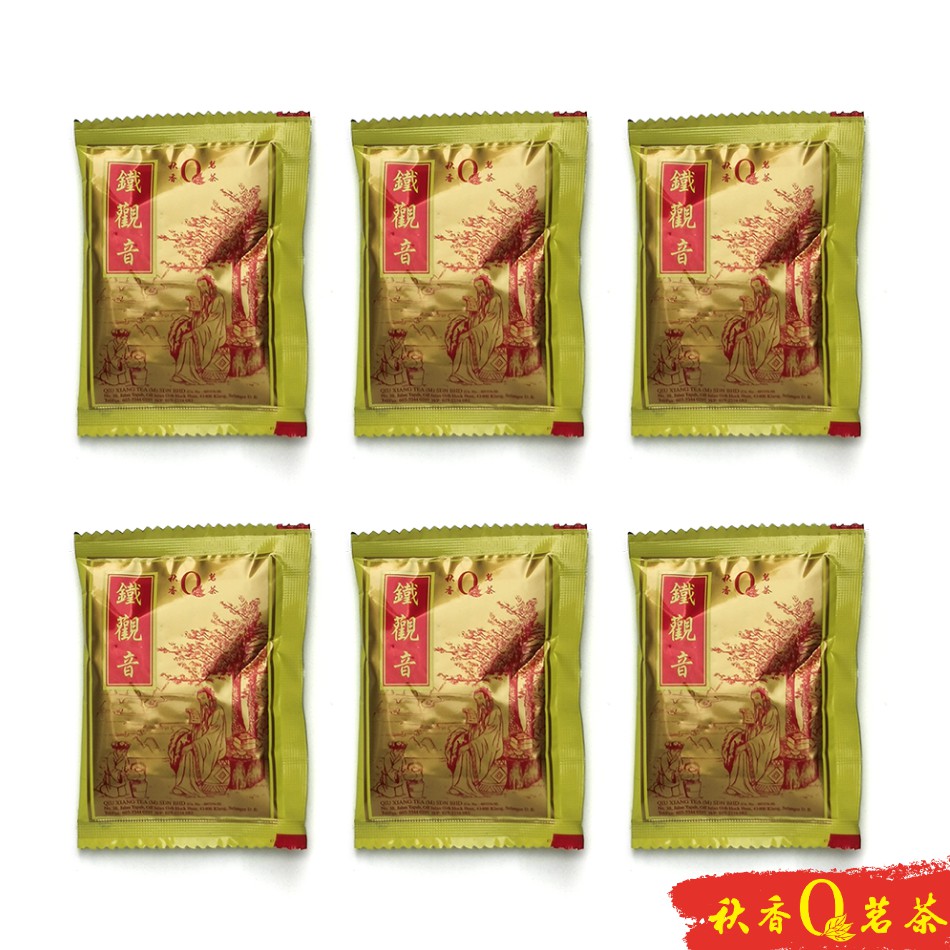 铁观音 Tie Guan Ying 【6 packs x 8g】|【乌龙茶 Oolong tea】 Chinese Tea 中国茶叶  Teh Cina 中国茶  茶叶  茶