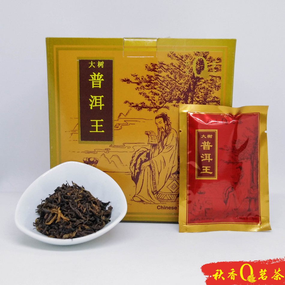 大树普洱王 Da Shu Puer Wang Tea 【36 packs x 12g】|【Puer Ripe tea 普洱熟茶】