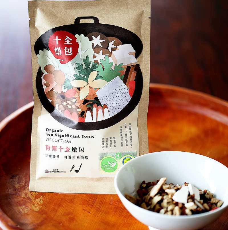 Organic Herbal Soup Pack (Shi Quan) 有機十全燉湯包