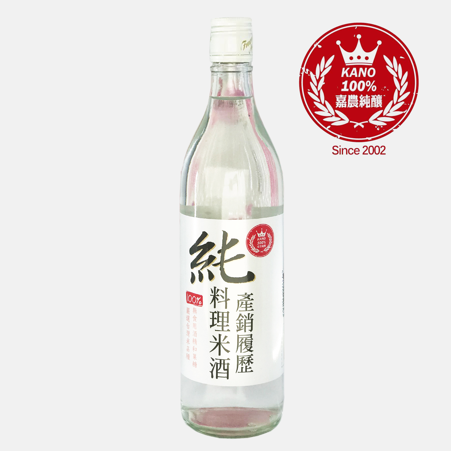 Kano Taiwan Pure Rice Wine 嘉農產銷履歷純米酒 600ml