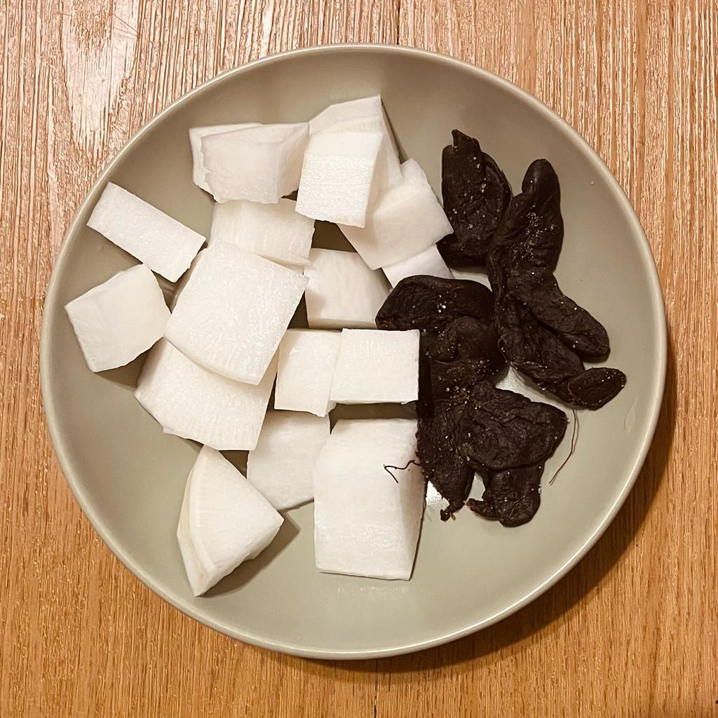mixed daikon