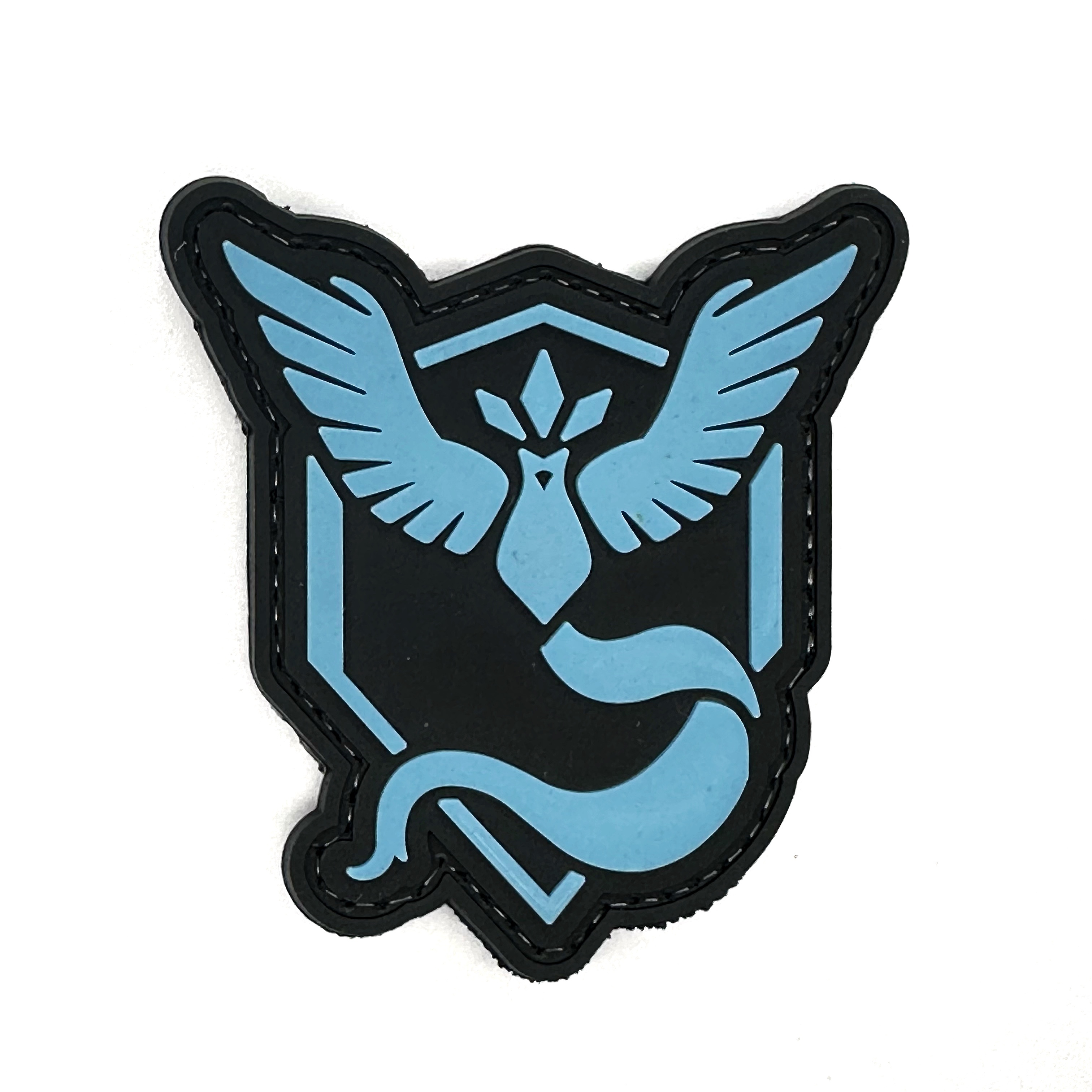 Rubber Patch - Pokemon Go Team Mystic Blue