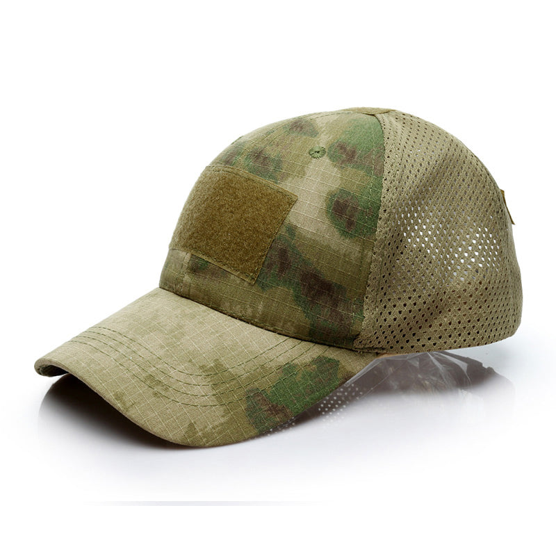 Black Stealth - Velcro Mesh Tactical Cap (Gen 2)