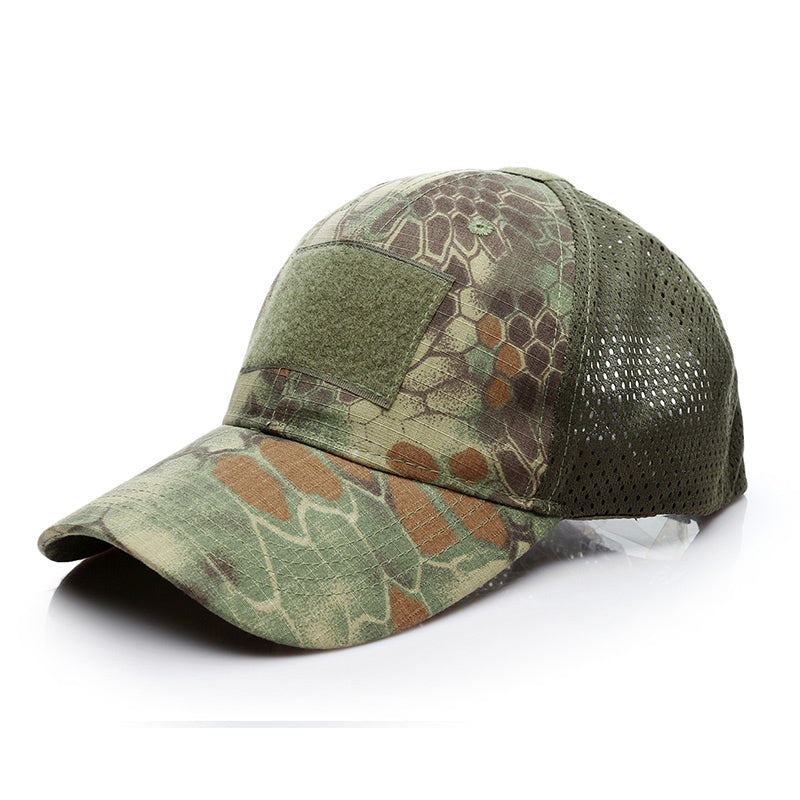 Black Stealth - Velcro Mesh Tactical Cap (Gen 2)