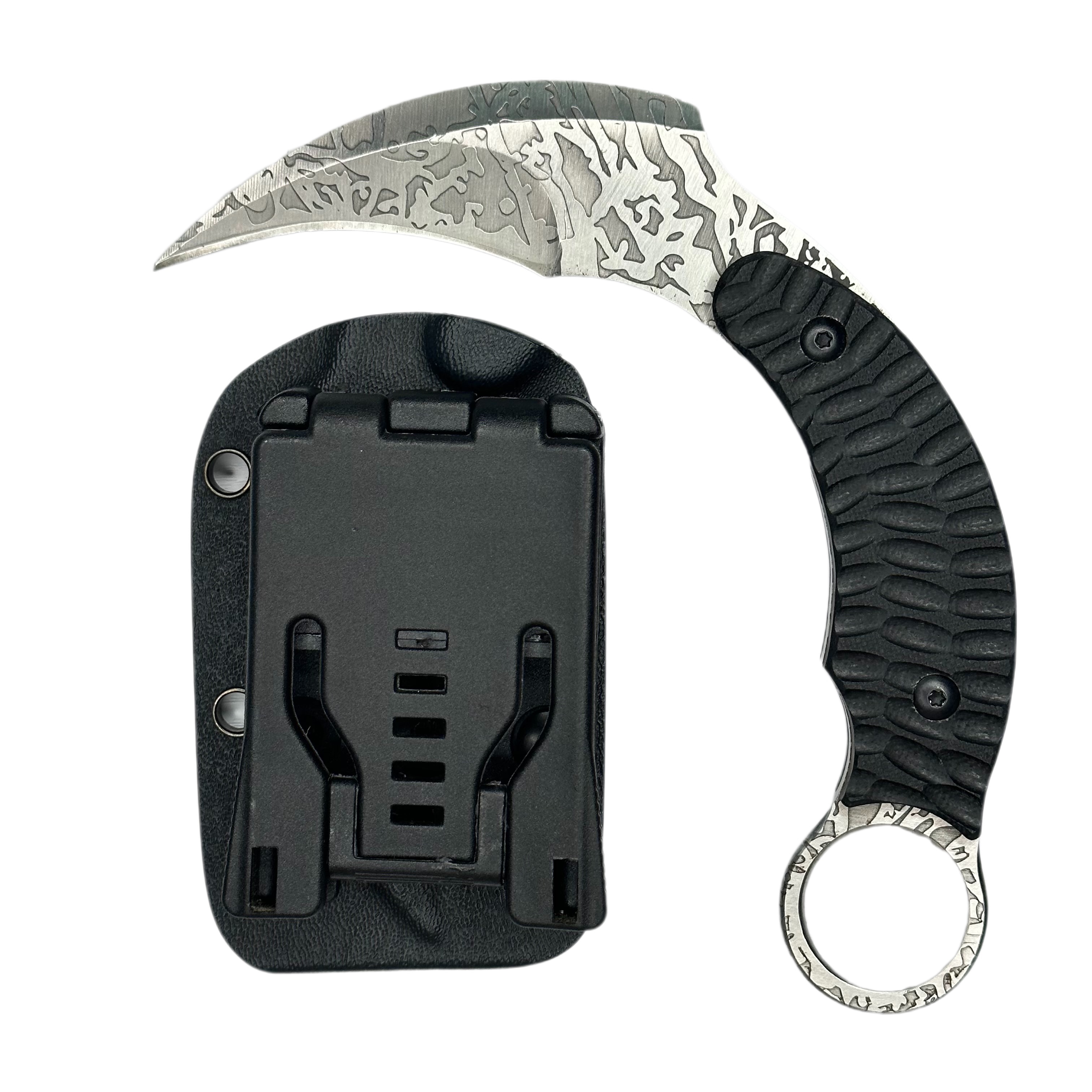 Black Stealth - Fixed Blade Karambit