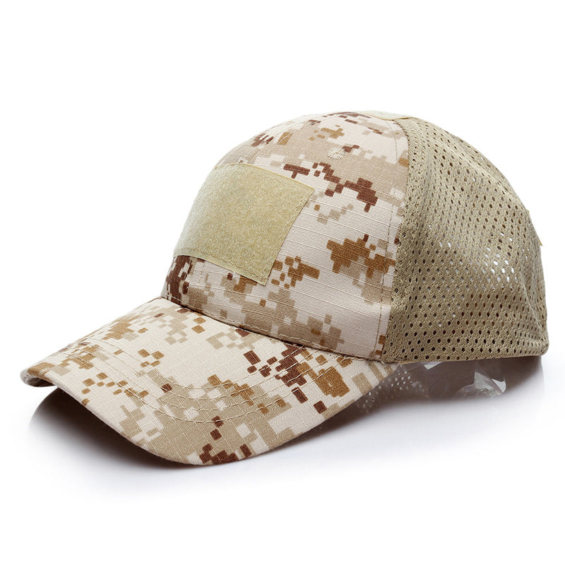 Black Stealth - Velcro Mesh Tactical Cap (Gen 2)