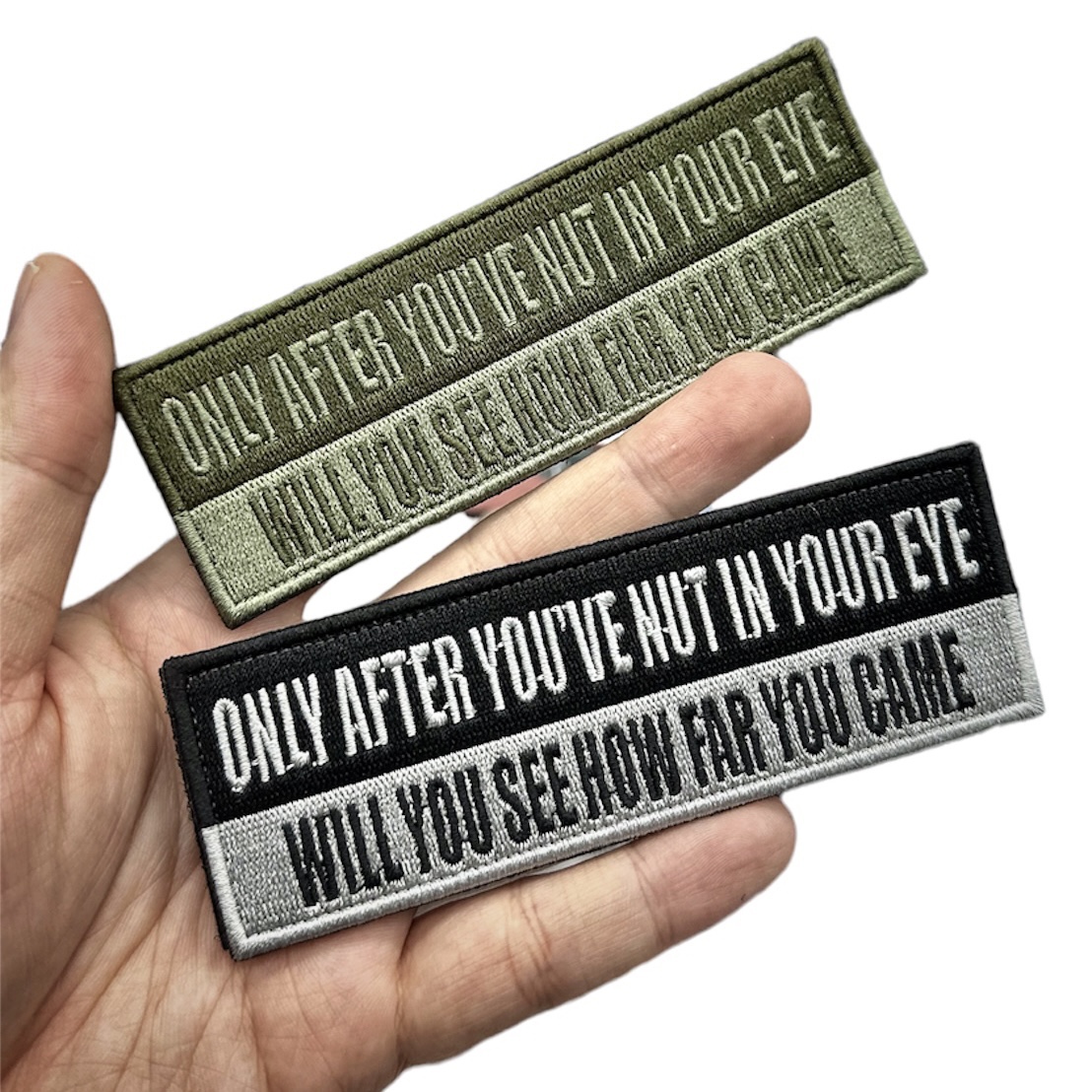 Embroidery Patch - Only After You Nut Velcro Morale Patch