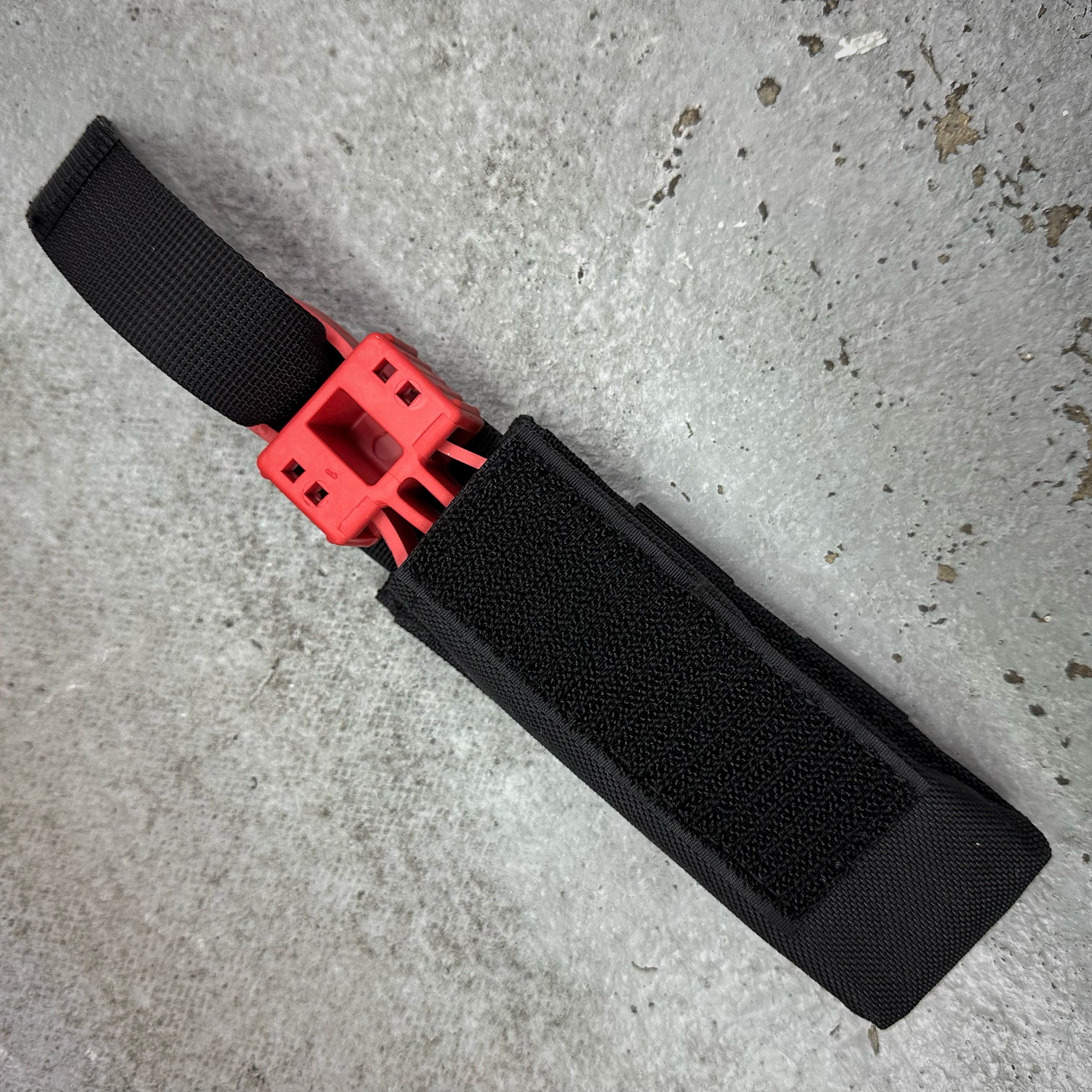 Black Stealth - Molle Flashlight/ASP Cuff Sheath 14x18 (ZJ132T)