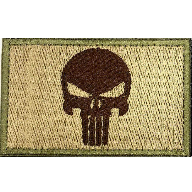 Embroidery Patch - Punisher Flag 2x3