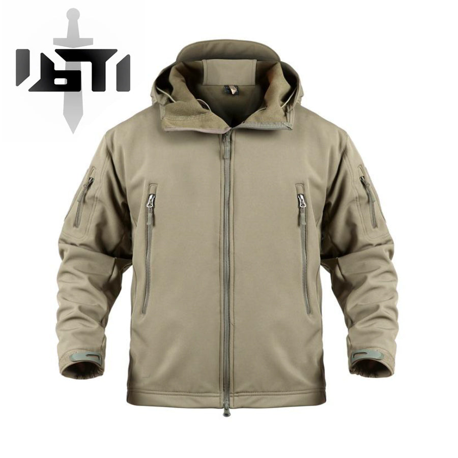 Black Stealth - Tactical Soft Shell Jacket