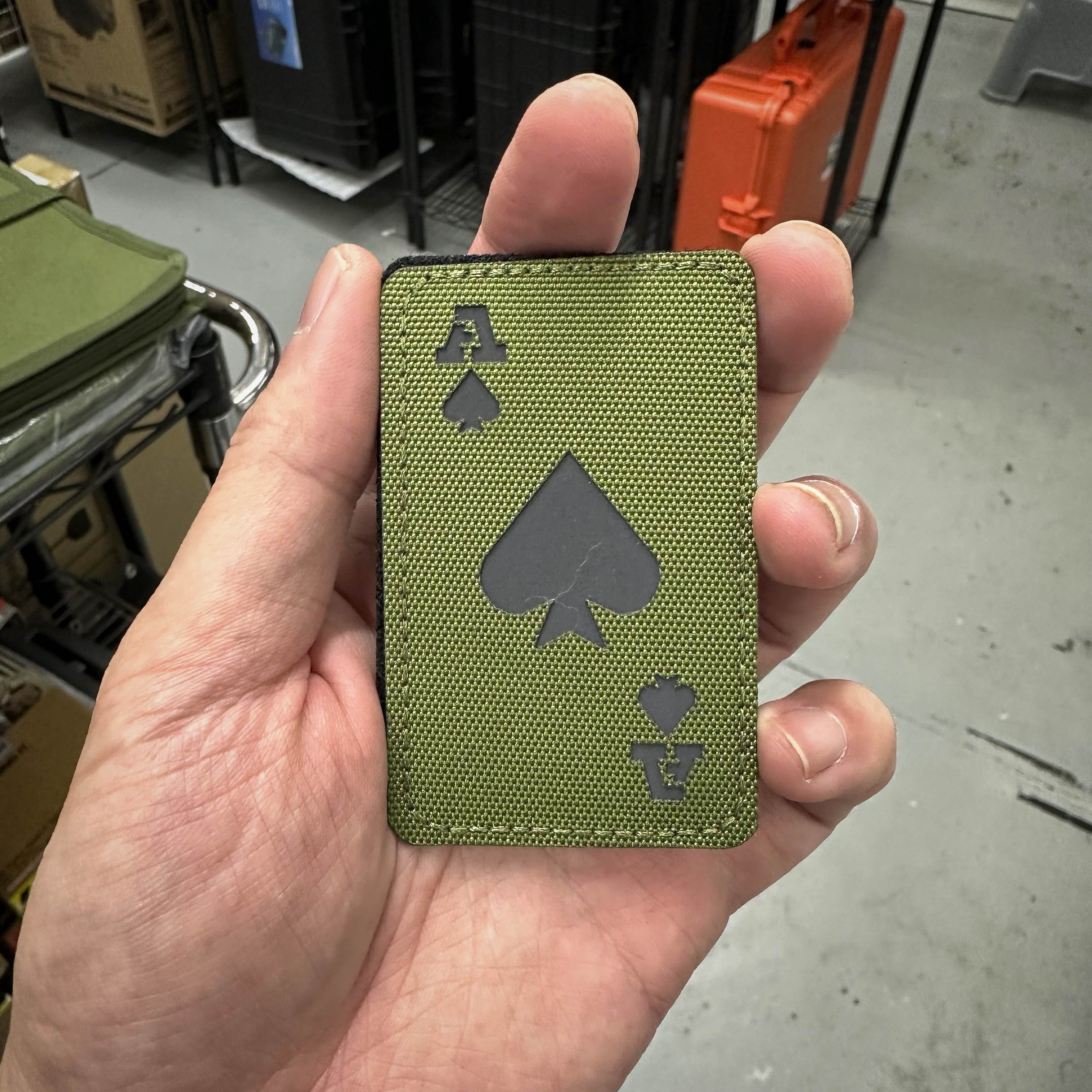 Laser Cut Patch - Ace Of Spades