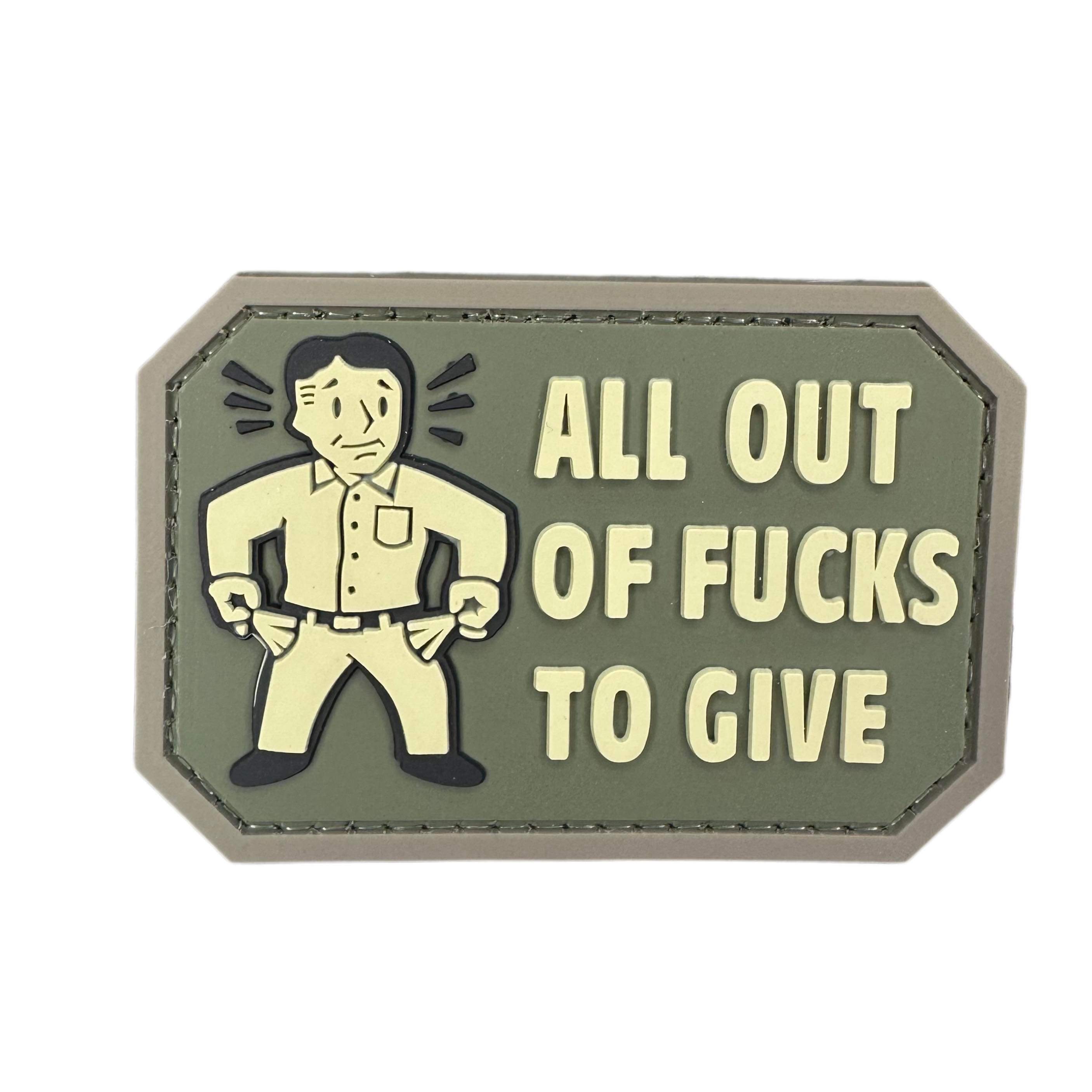 Rubber Patch - All Out Of Fucks To Give