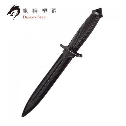 Dragon Steel - (KN-402-PP) Straight Knife PP - Black-Tactical.com