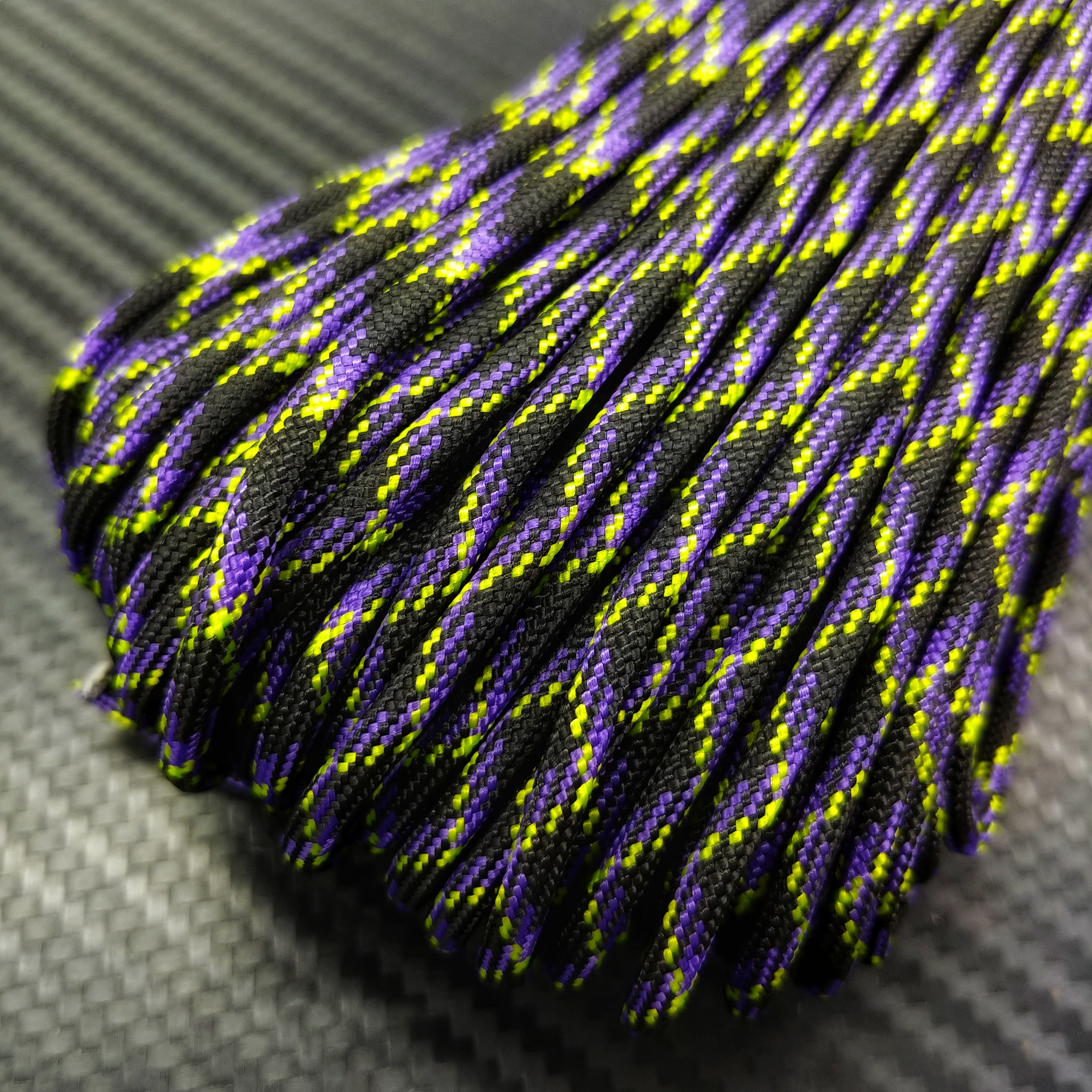 Black Stealth - 550 Paracord (4mm)(30m)