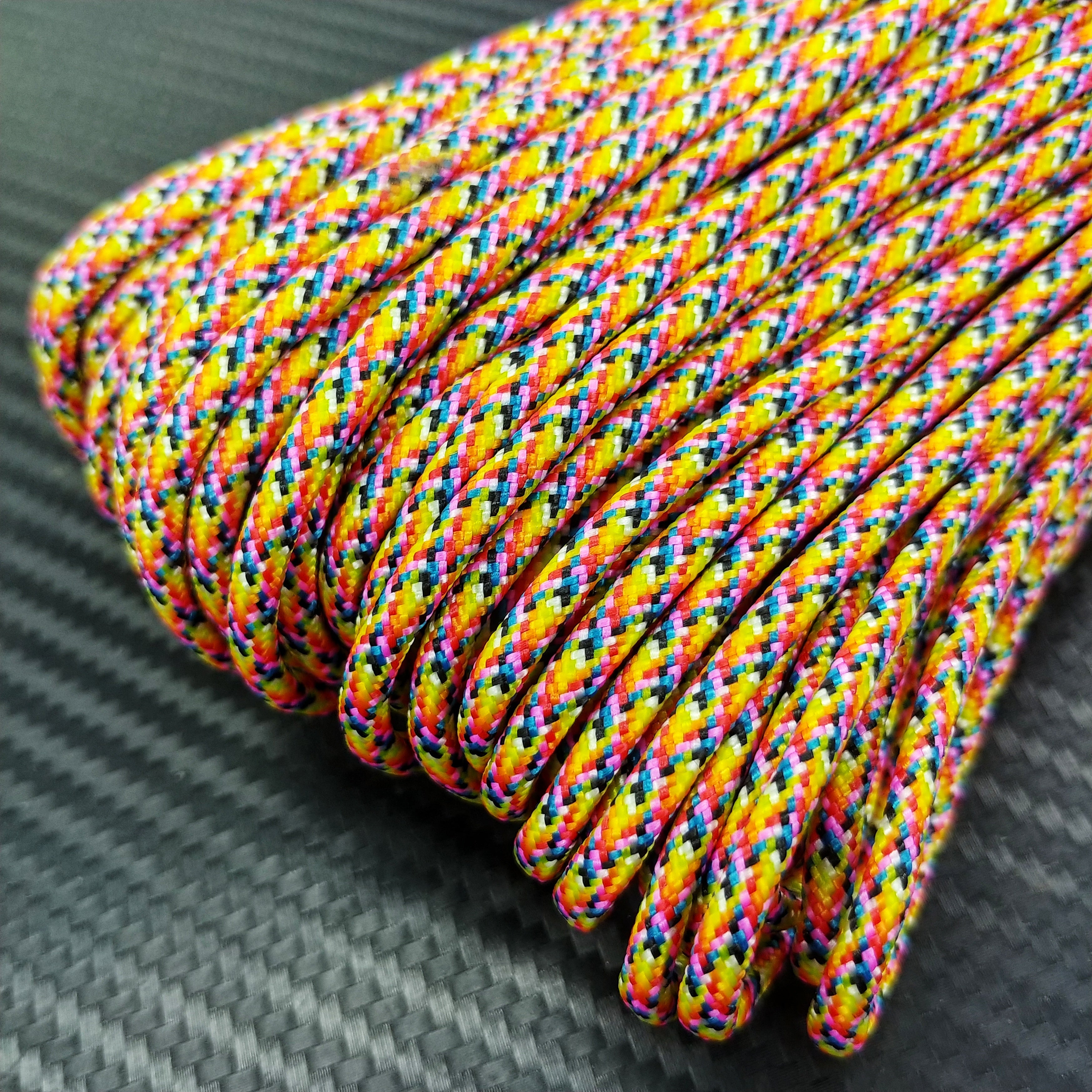 Black Stealth - 550 Paracord (4mm)(30m)