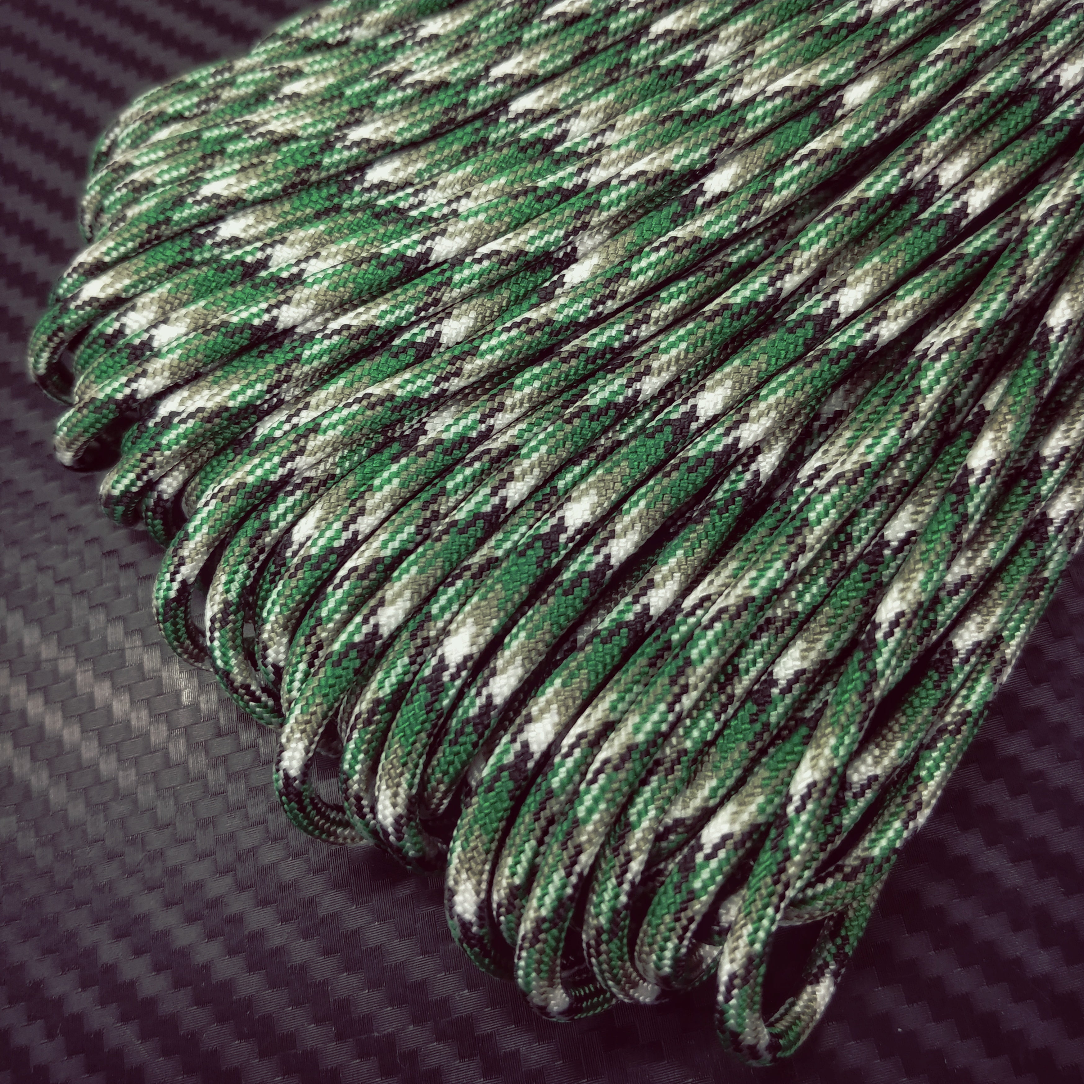 Black Stealth - 550 Paracord (4mm)(30m)