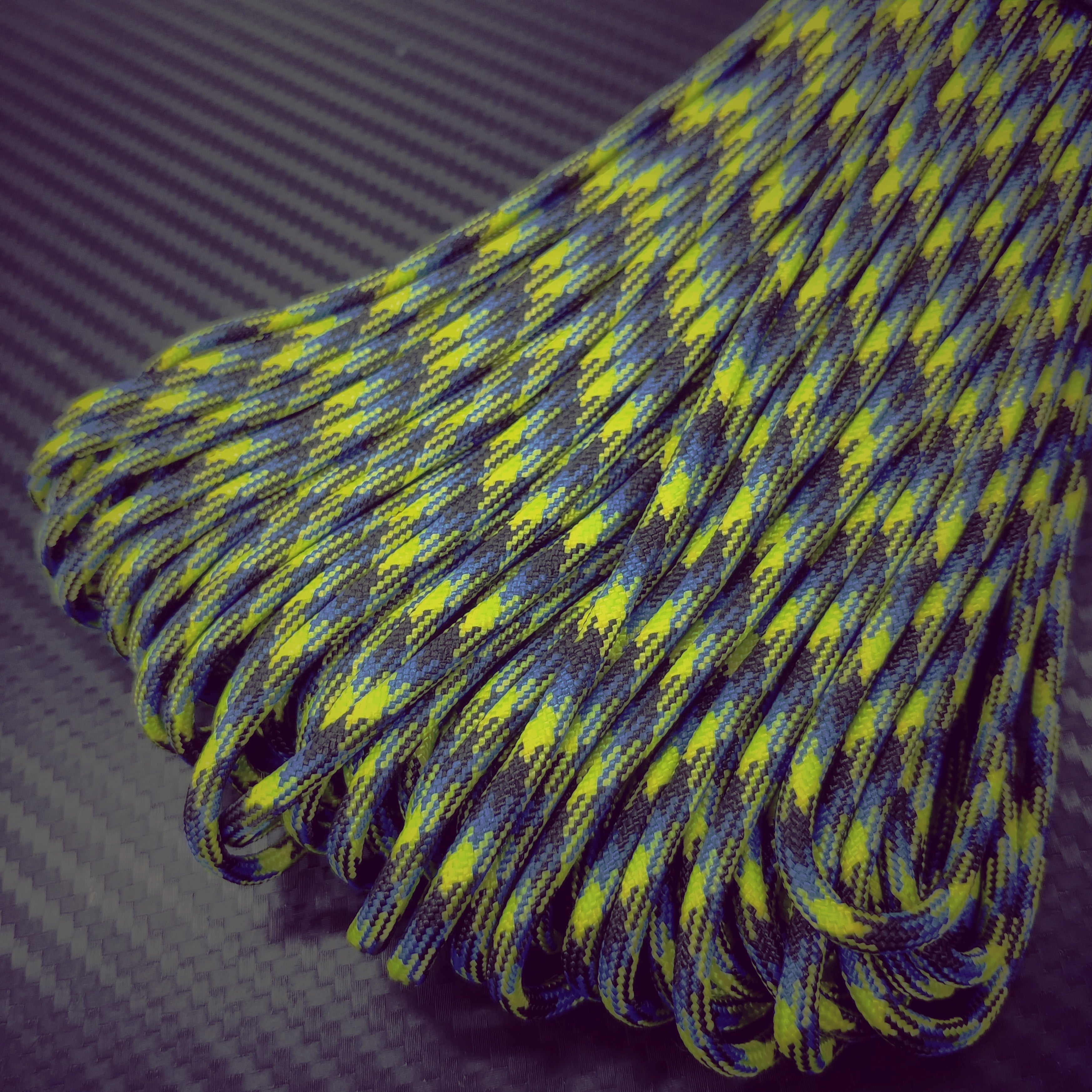 Black Stealth - 550 Paracord (4mm)(30m)