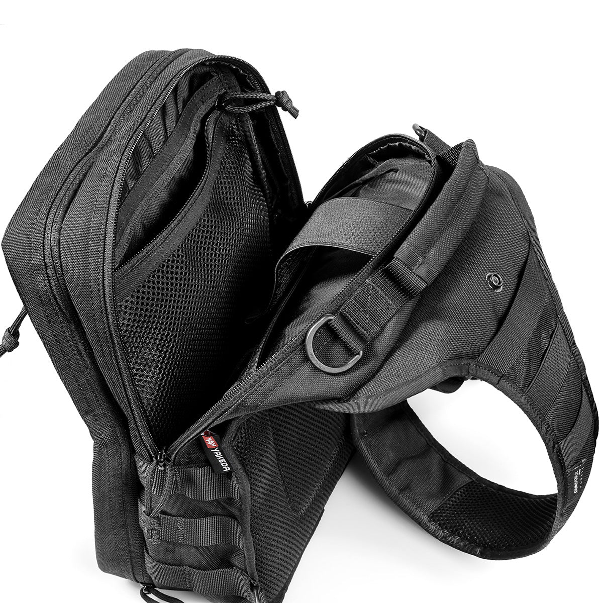 Black Stealth - Single Sided Backpack 01