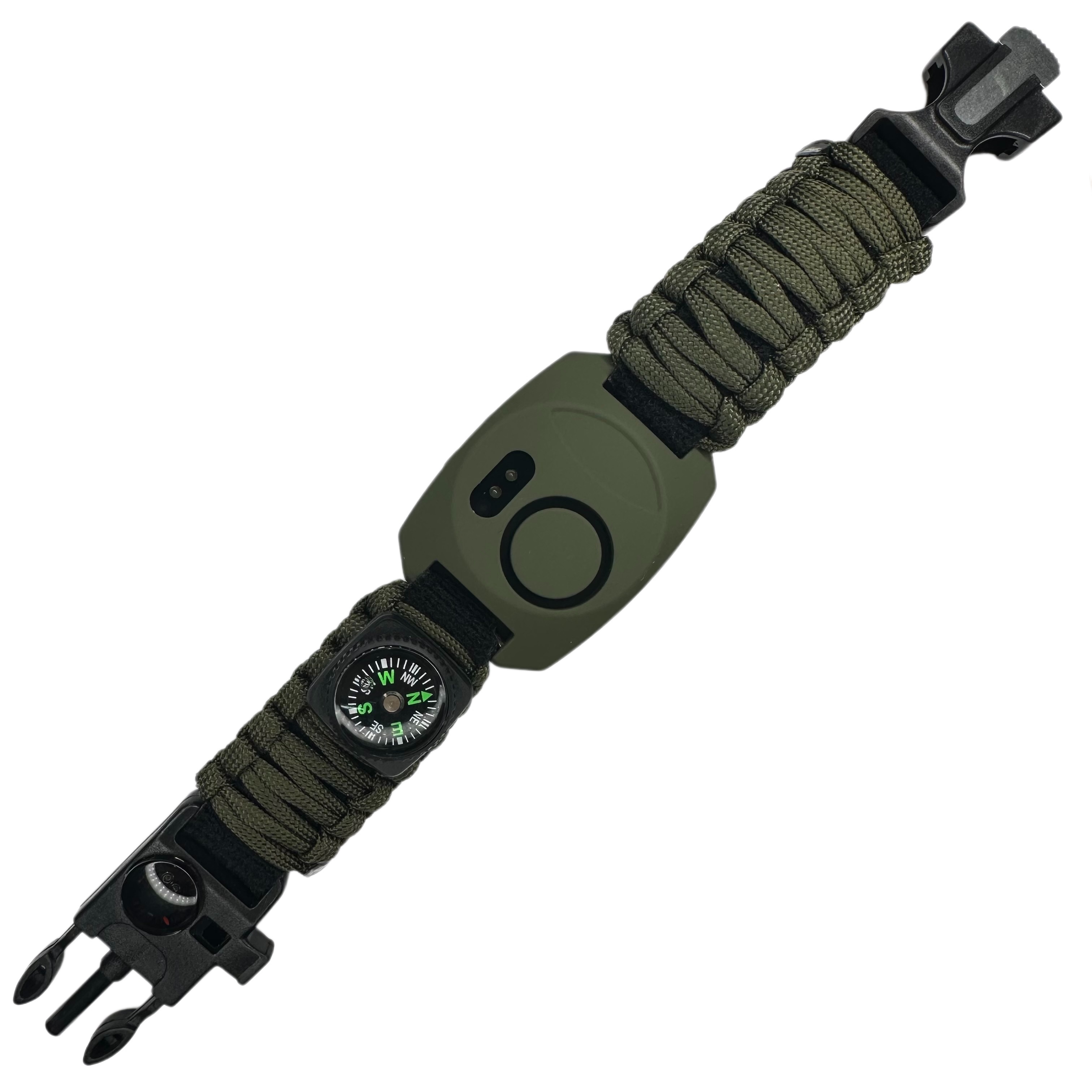 Survival Bracelet with SOS Alarm & Light