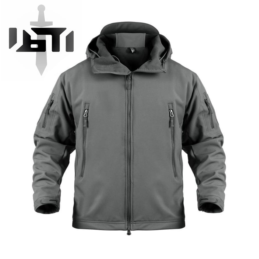 Black Stealth - Tactical Soft Shell Jacket
