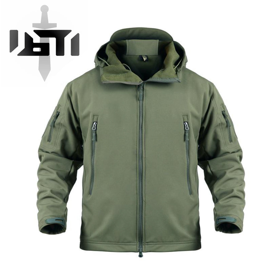 Black Stealth - Tactical Soft Shell Jacket