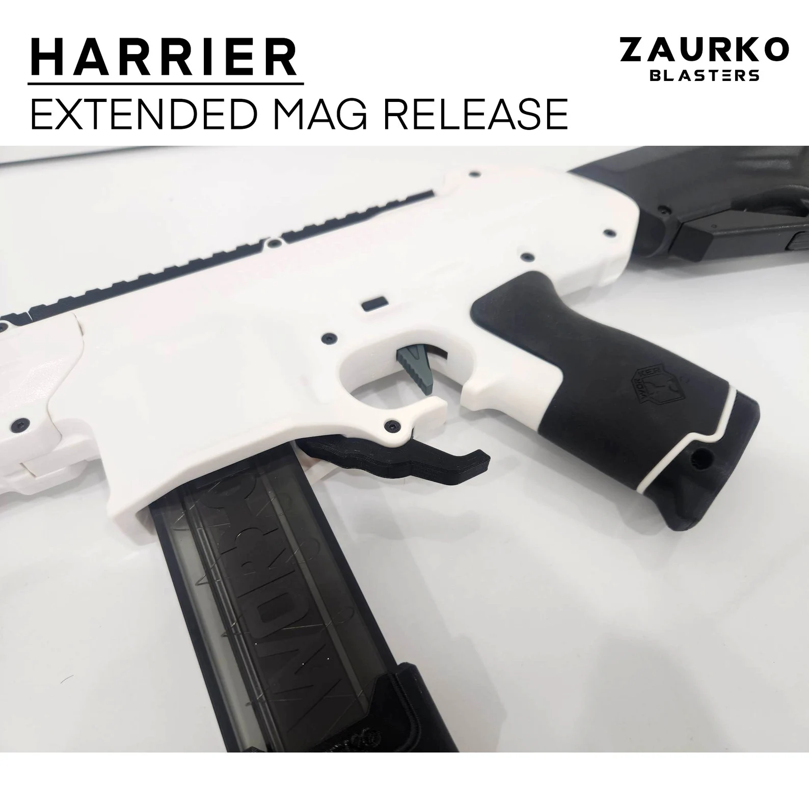 Zaurko Blasters - Harrier Extended Mag Release (PLA+)