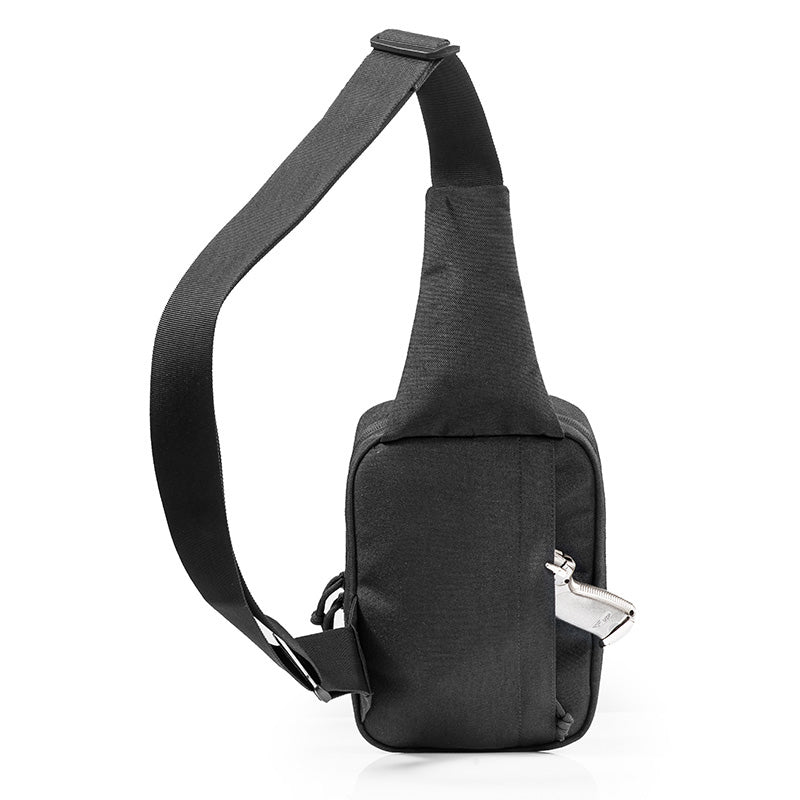 Black Stealth - Tactical Concealed Single Sided Sling Bag