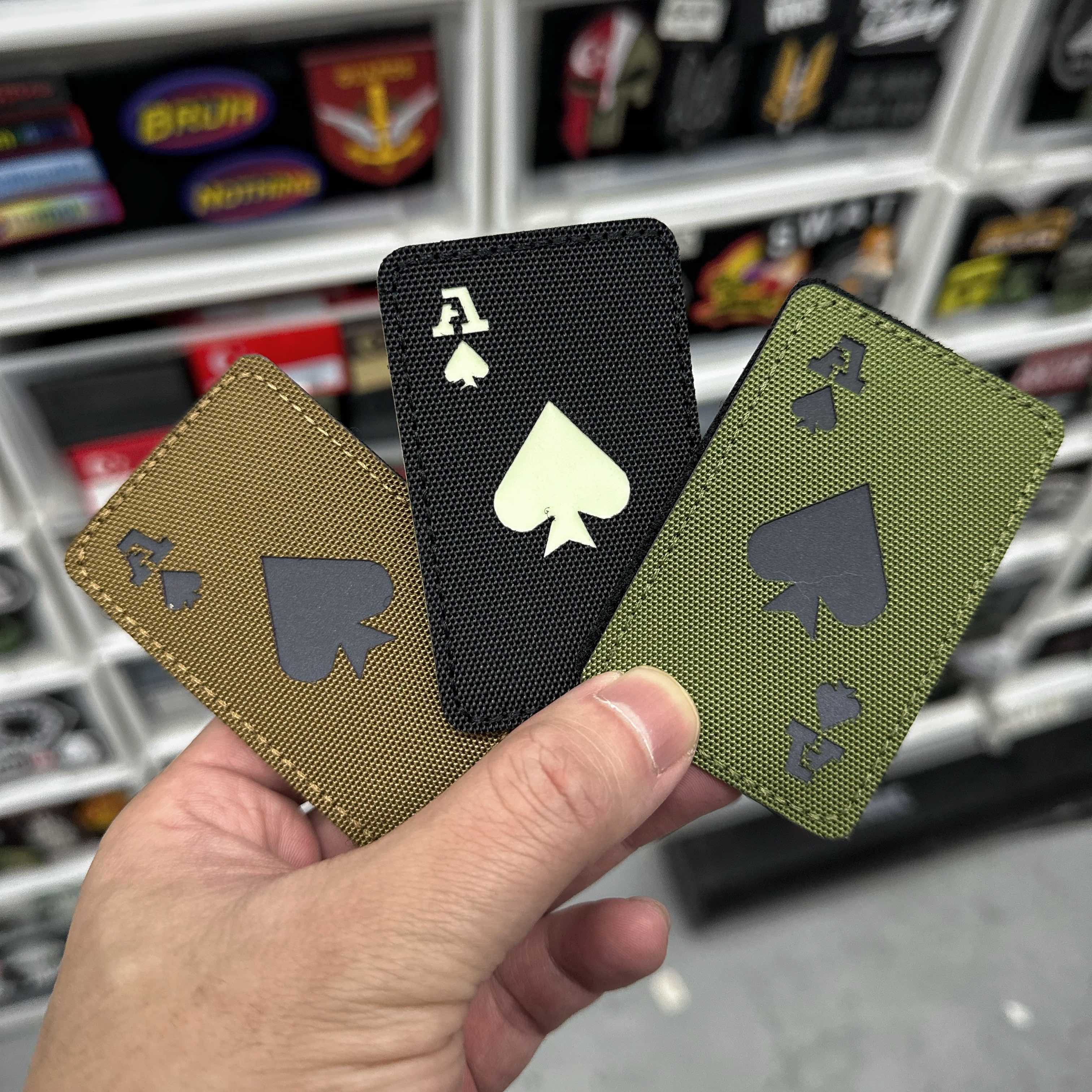 Laser Cut Patch - Ace Of Spades