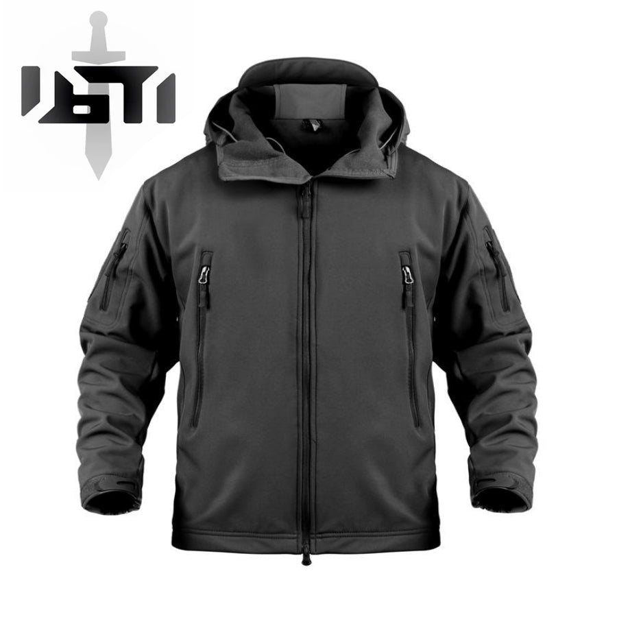 Black Stealth - Tactical Soft Shell Jacket