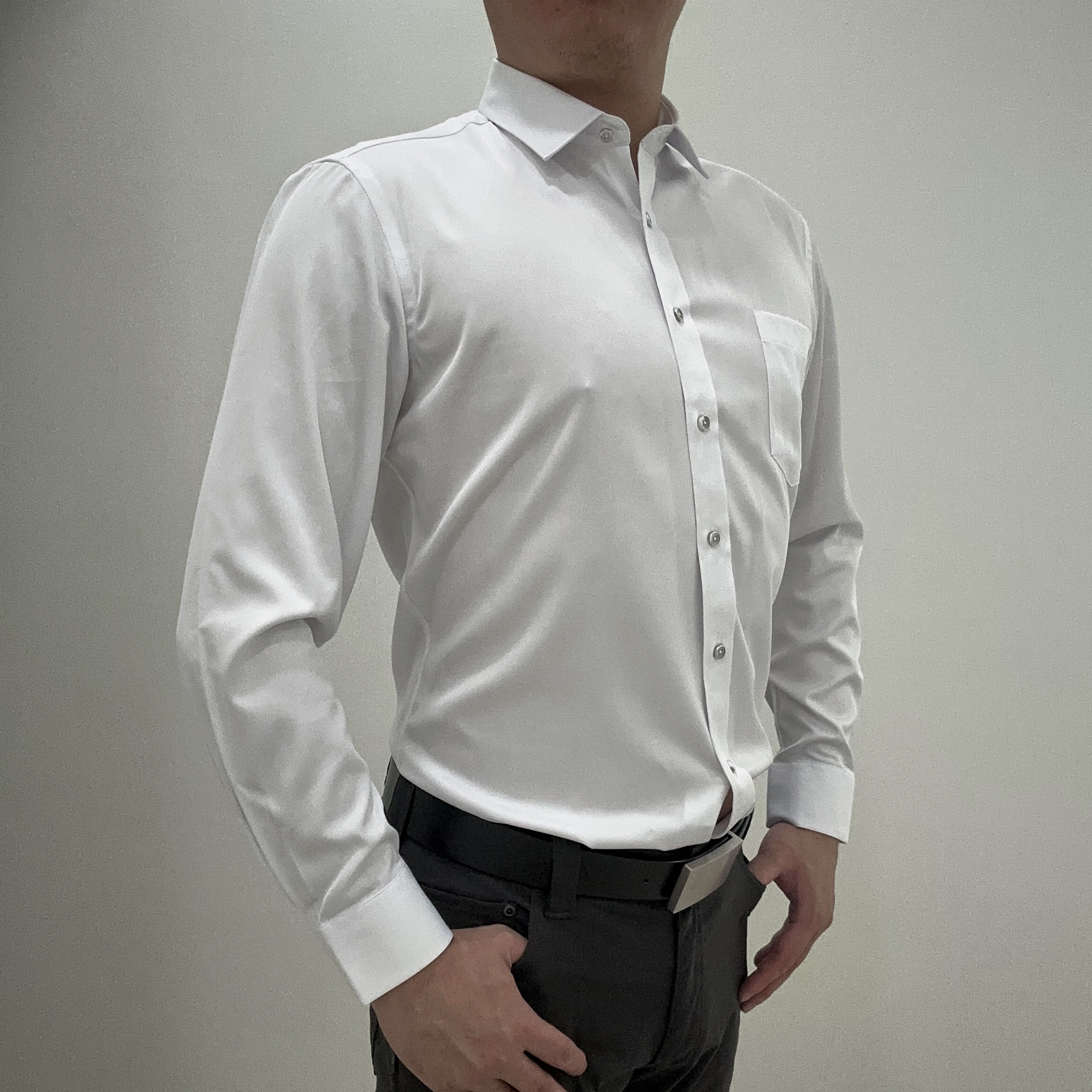 Black Stealth - Combat Formal Slim Fit Dress Shirt