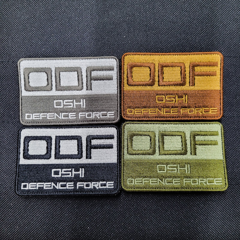 Embroidery Patch - Oshi Defence Force - Idol Tactical Series