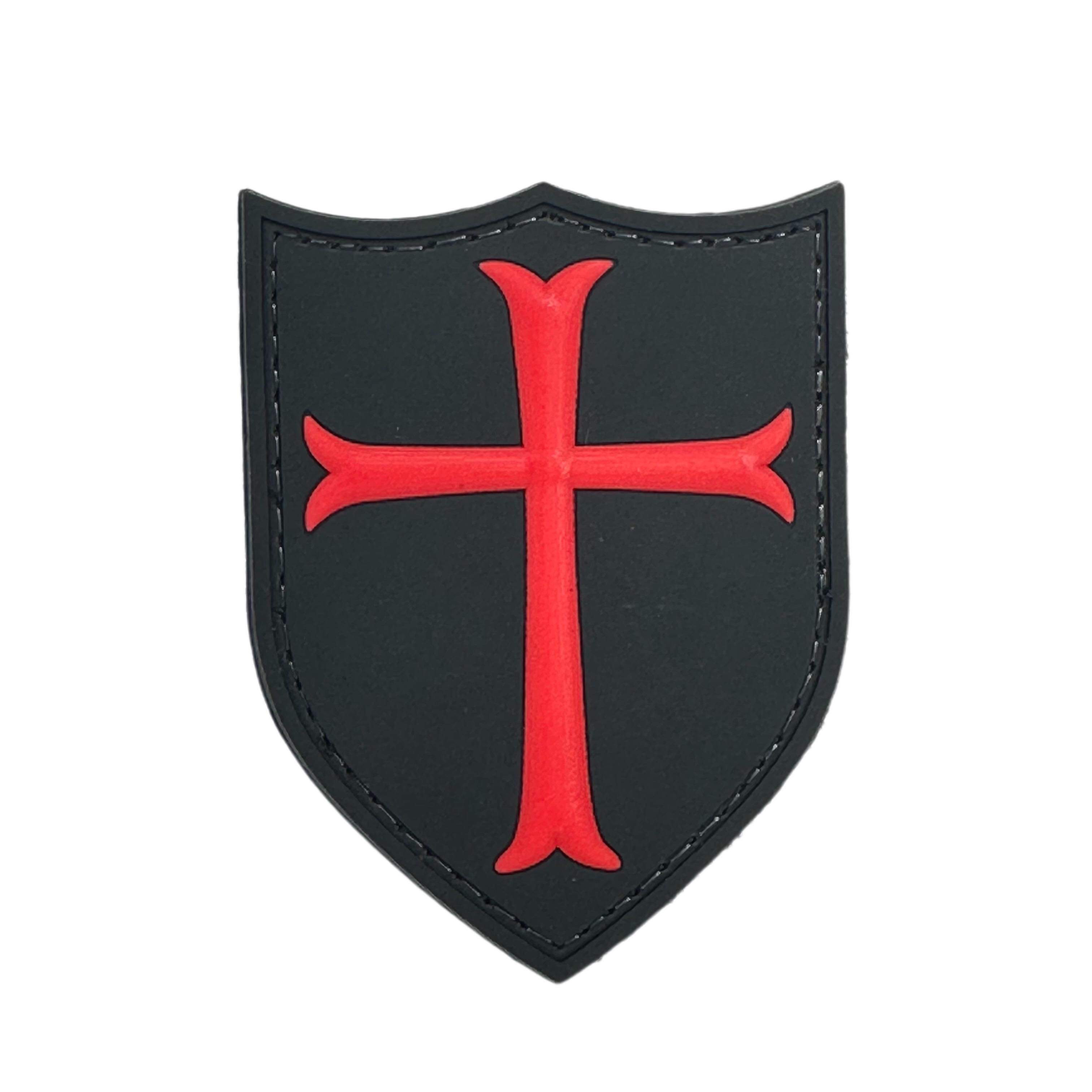 Rubber Patch - Templar Shield